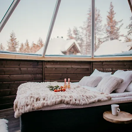 호텔 Wilderness Muotka & Igloos 사리셀카